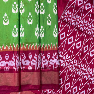 Pochampally Rajkot Ikkat Silk Sari