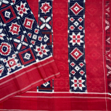 12 mofits Telia Rumal Handloom Cotton Sari