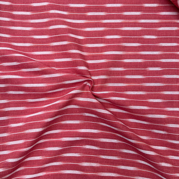 Kanakambaram Colour Ikkat Cotton Fabric