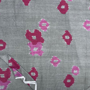 Central Asian Ikkat Cotton Fabric