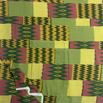 Central Asian Ikkat cottin Fabric
