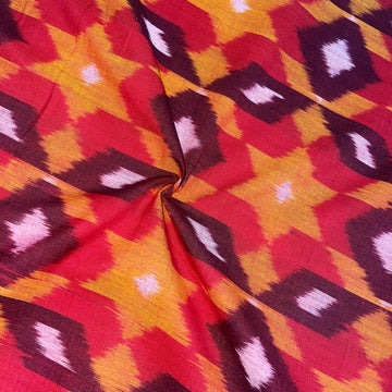 Pochmapally Ikkat Cotton Fabric