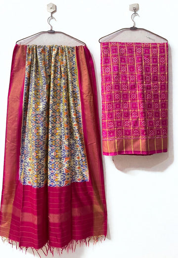 Patola Ikkat Silk Salwar sets