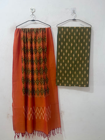 2 pieces Ikkat Cotton Sets