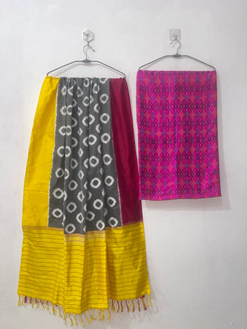 Pochampally Ikkat Silk Salwar sets