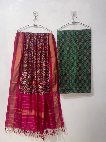 Pochampally Ikkat Silk Salwar sets