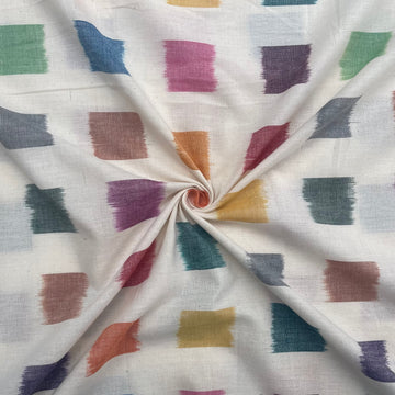 Pochampally ikkat Cotton Fabric