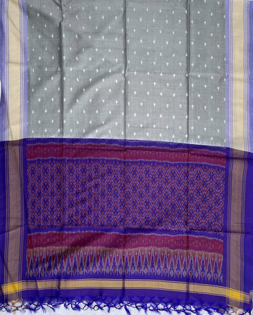 Pochampally Ikkat Silk Cotton Duppata
