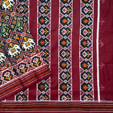 Spun Saree Narikuja Ikkat Sari