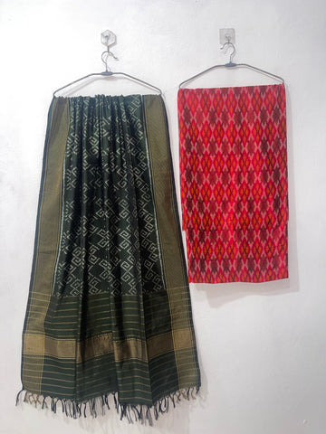 Pochampally Ikkat Silk Salwar sets
