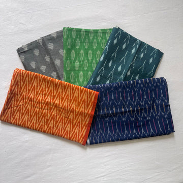 π Festive Combo Offer: Handloom Ikkat Blouse Fabric β Set