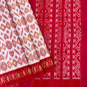 Patola Ikkat cotton saree