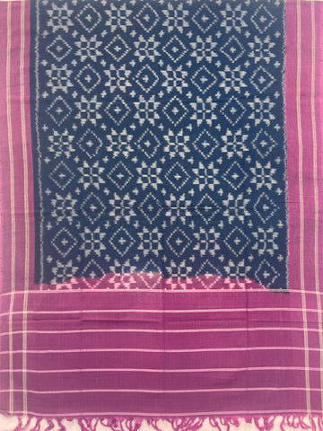 Pochmapally Ikkat cotton Duppata
