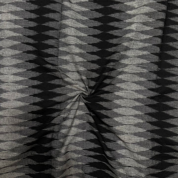 Computer Design Pochampally ikkat Cotton Fabric