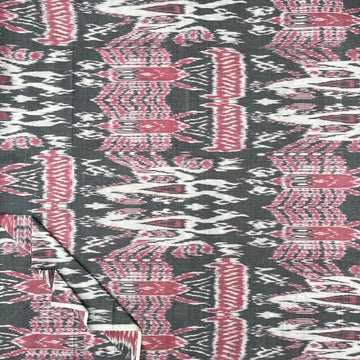 Central Asian-Inspired Ikkat Cotton