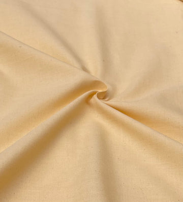 Yellow Colour Ikkat Cotton Fabric