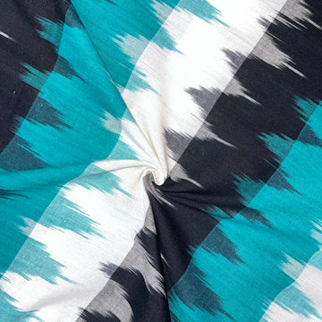 3D Pochampally ikkat Cotton Fabric