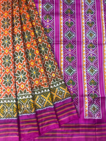 Pochampally Ikkat Silk Saree mulberry silk