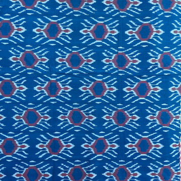 Central Asian Ikkat cotton Fabric