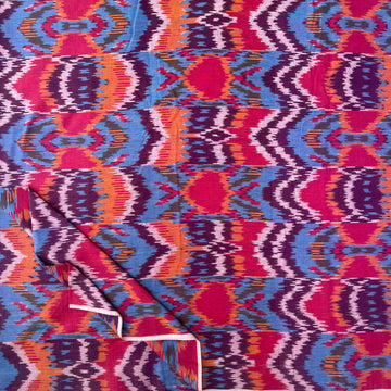 Central Asian Ikkat Fabric