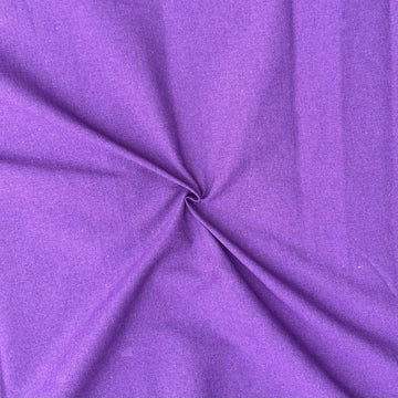 Purple Colour Cotton Ikkat Fabric