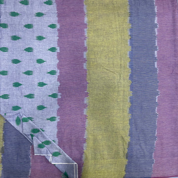 Central Asian Ikkat Cotton Fabric