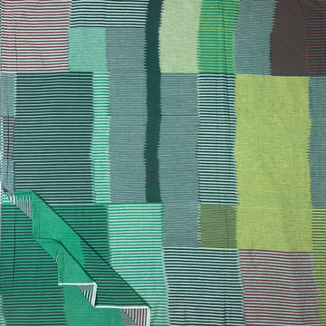 Central Asian Ikkat Cotton Fabric