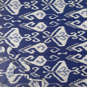 Indigo Blue Central Asian Uzbek Fabric