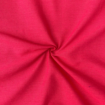 Red Colour Cotton Ikkat Fabric