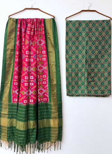 Pochampally Ikkat Silk Salwar sets