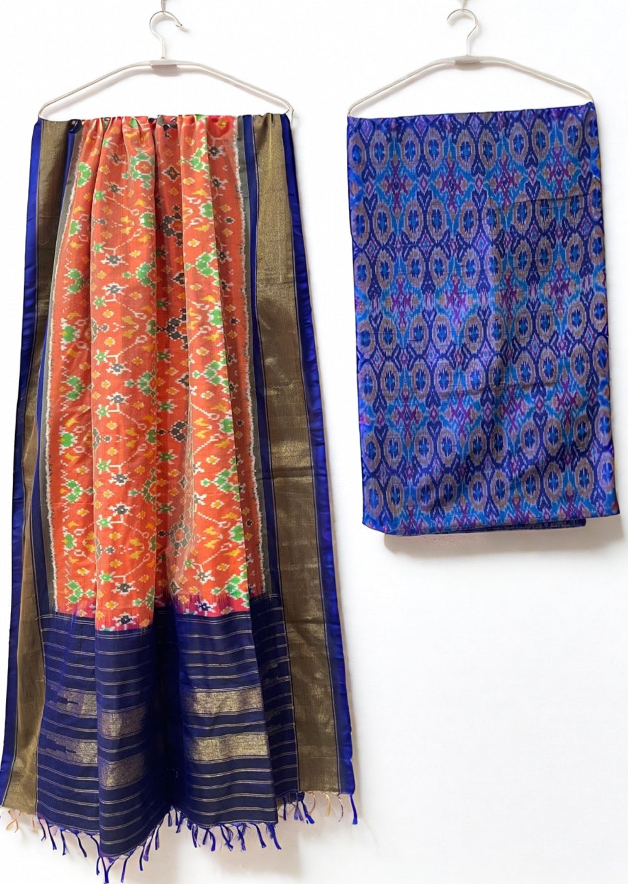 Pochampally Ikkat Silk Salwar sets