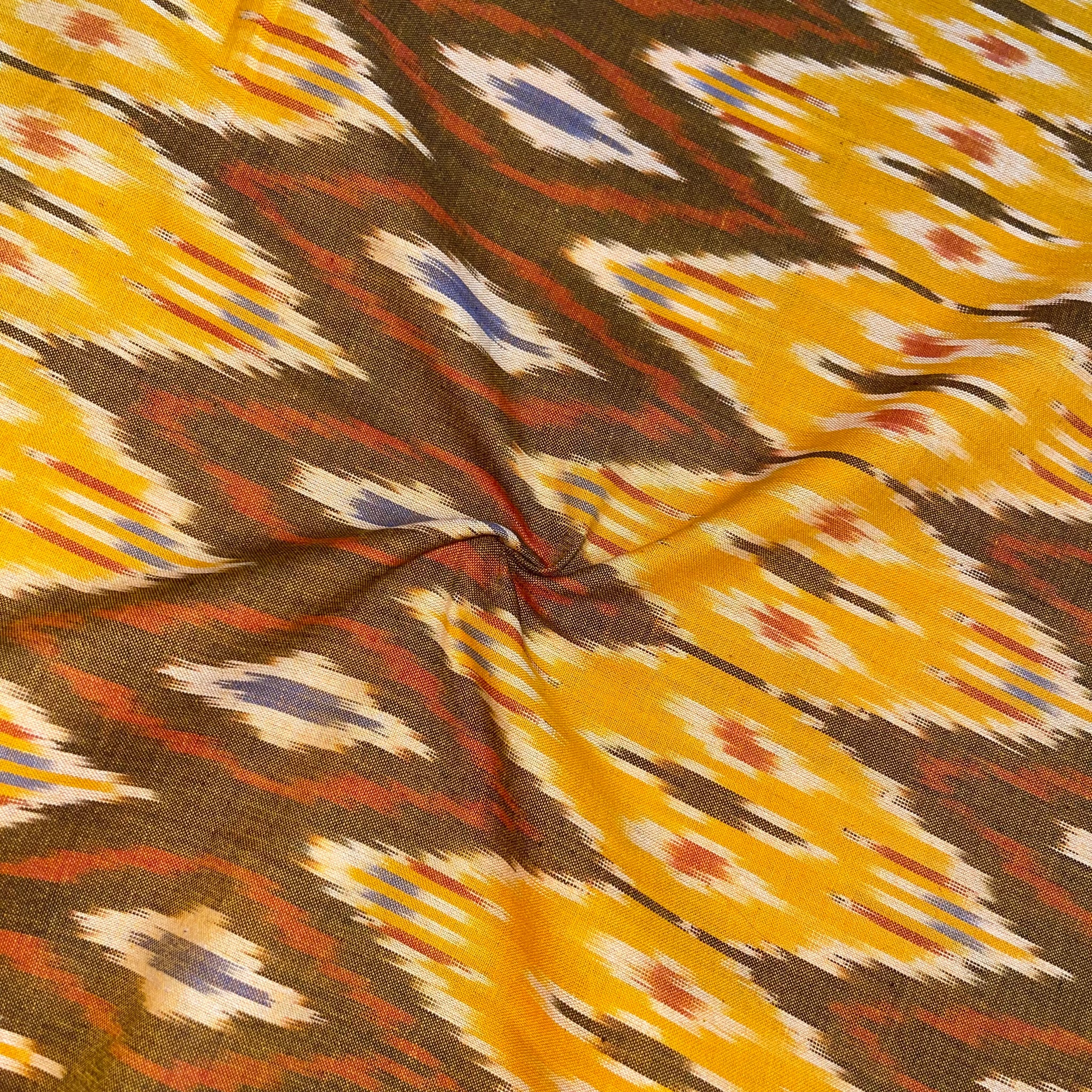 Pochampally ikkat Cotton Fabric
