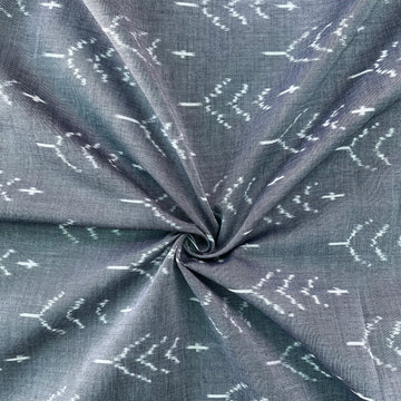 Mercerized Ikkat Cotton Fabric – 44 Inches Width