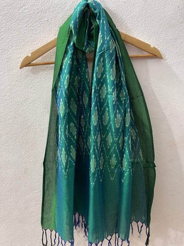 Pochampally Ikat Stole | Handwoven Cotton