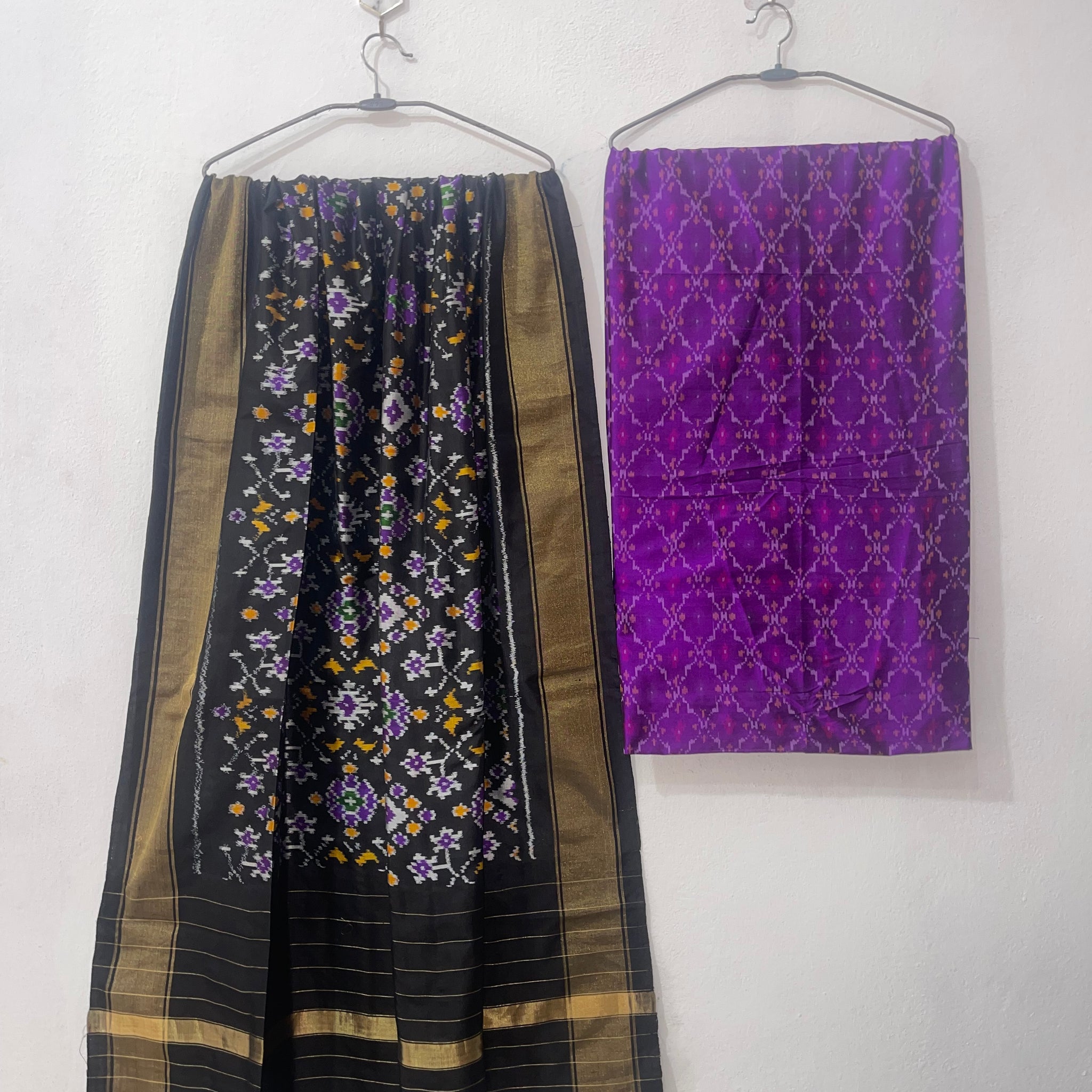 Pochampally Ikkat Silk Salwar sets