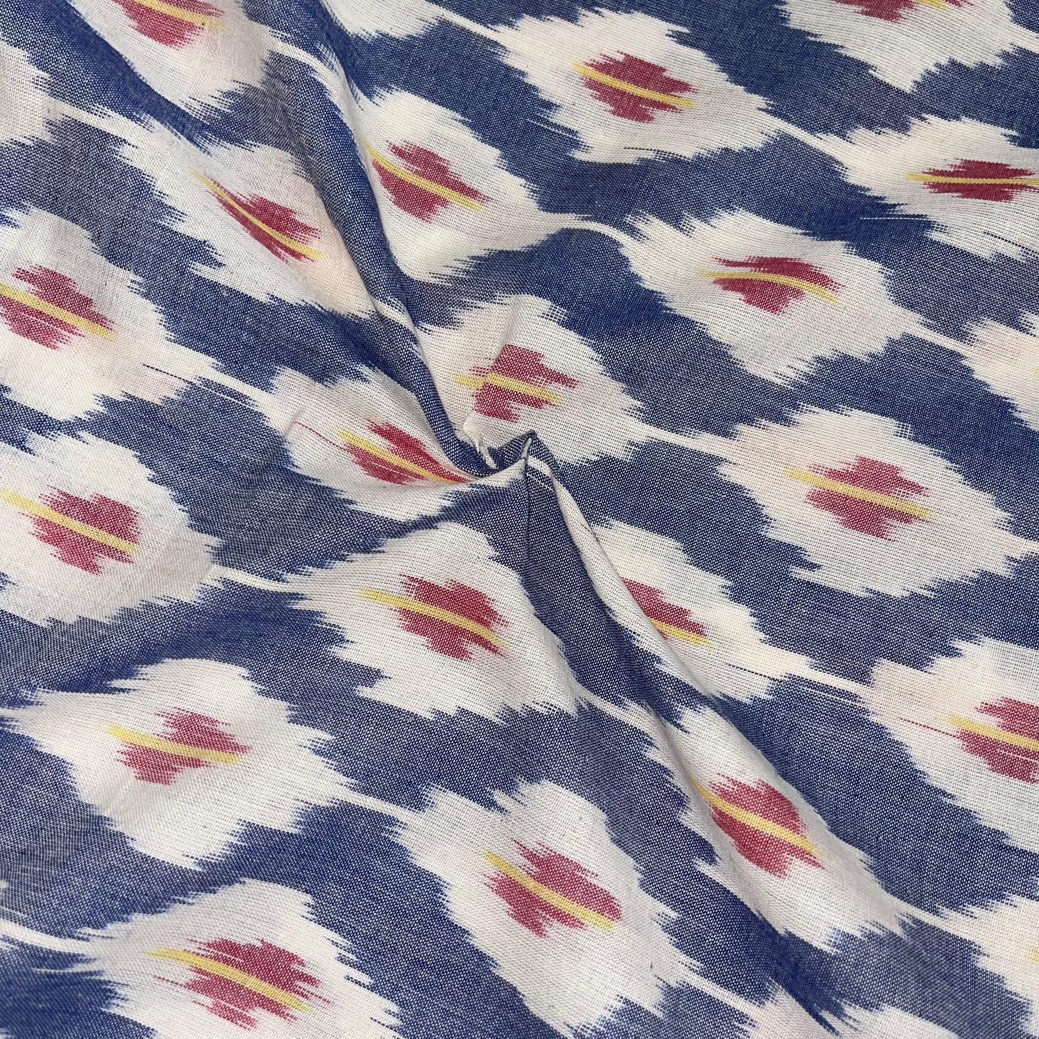 Pochampally ikkat Cotton Fabric
