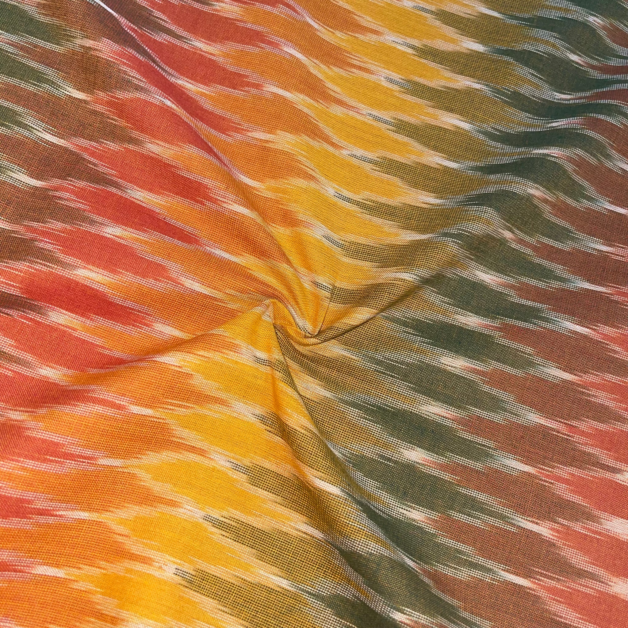 Pochampally ikkat Cotton Fabric