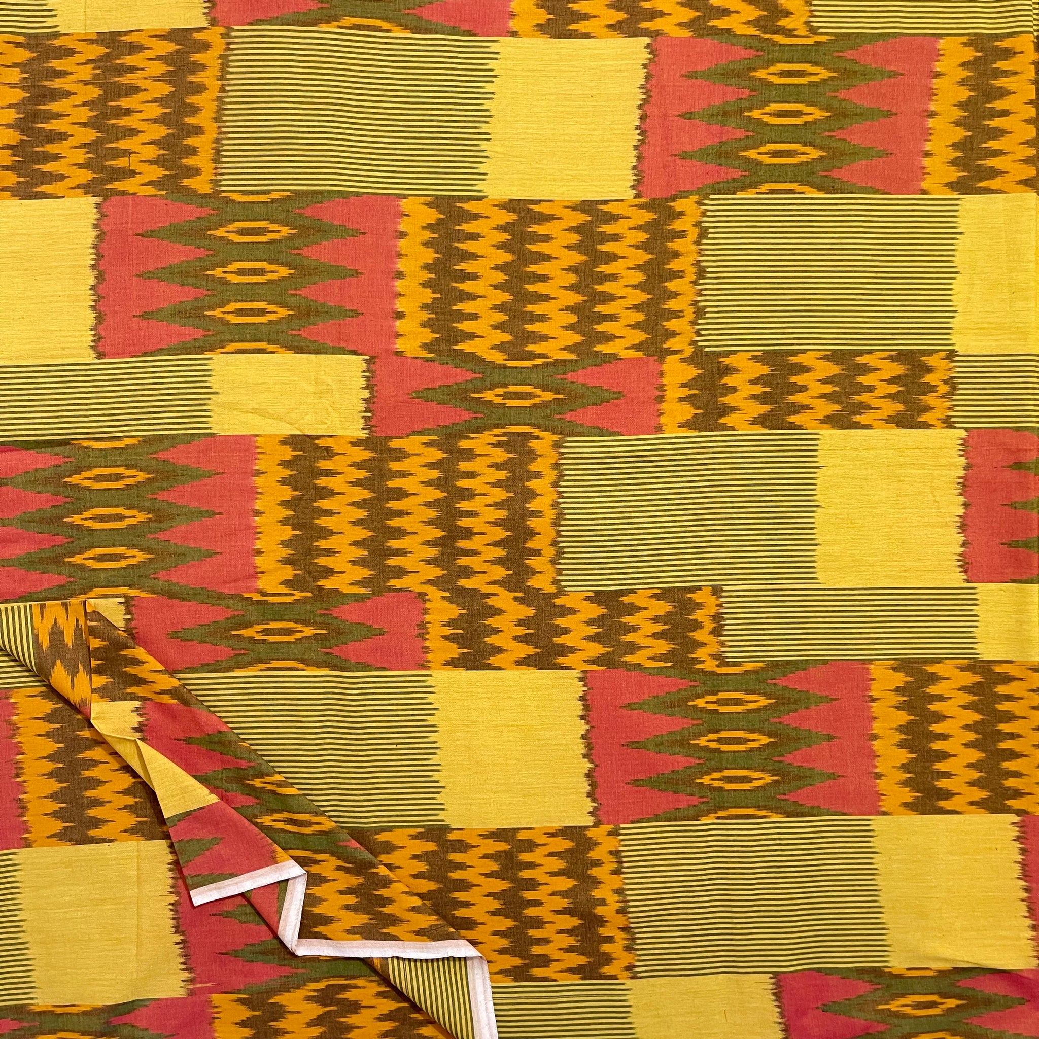 Central Asian Ikkat Fabric