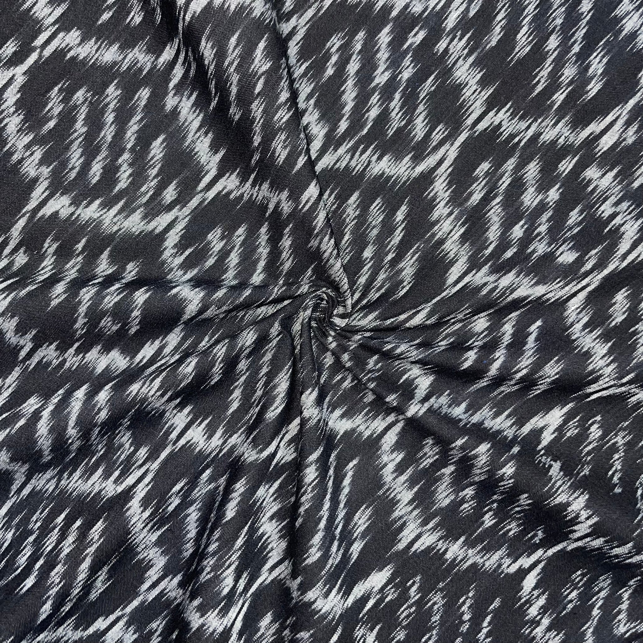 Weft Ikkat Handloom Fabric