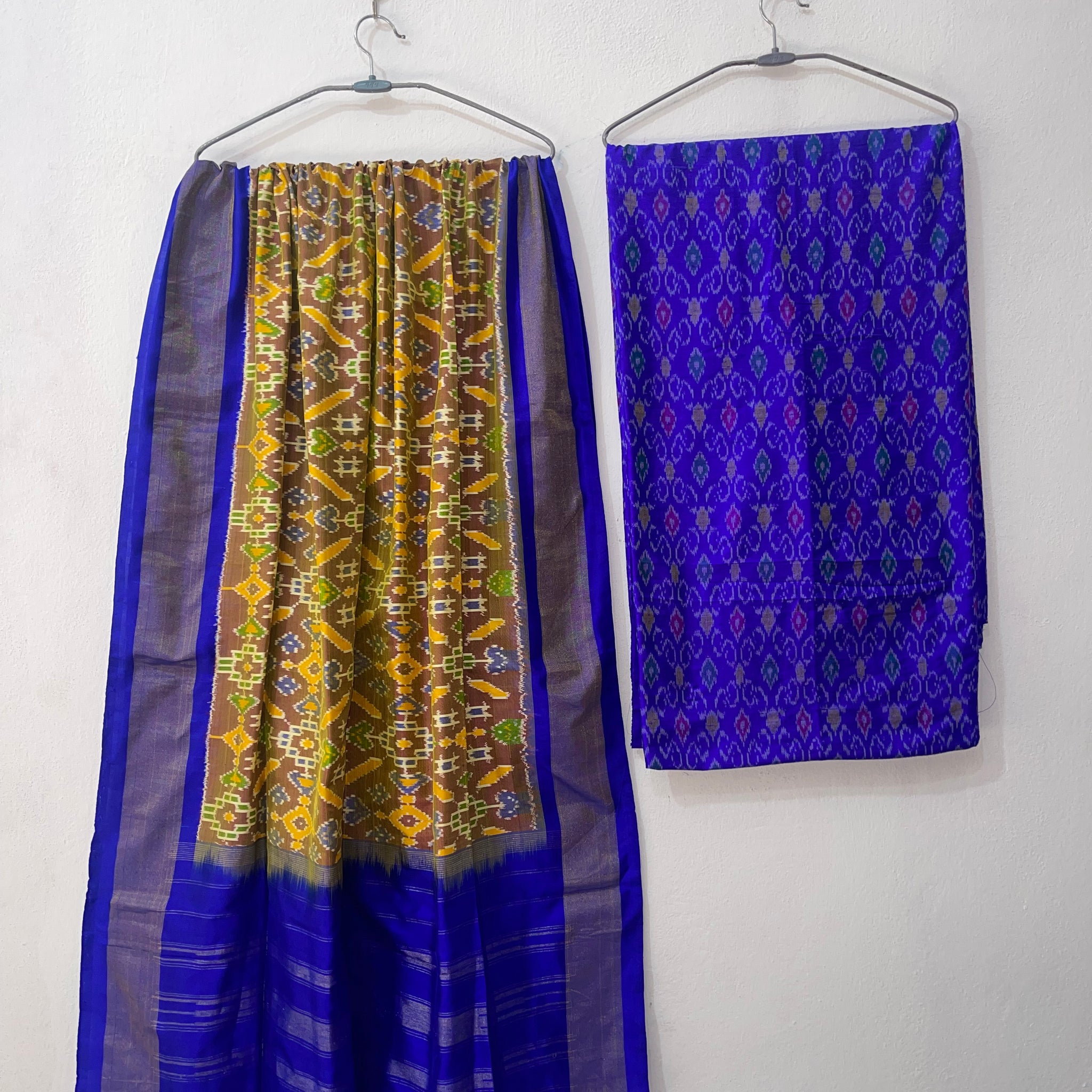 Pochampally Ikkat Silk Salwar sets