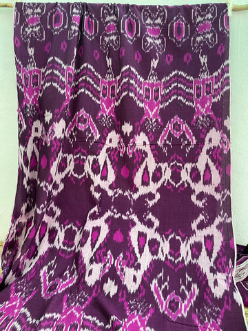 CENTRAL ASIAN IKKAT Cotton FABRIC IKCA995