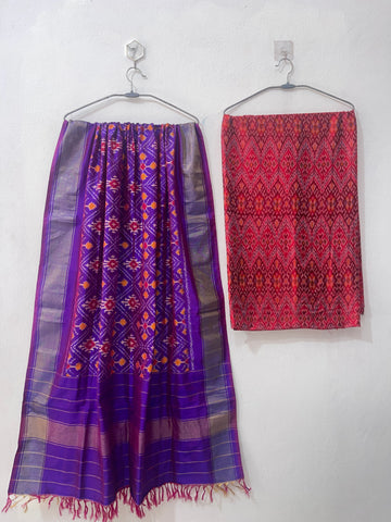 Pochampally Ikkat Silk Salwar sets