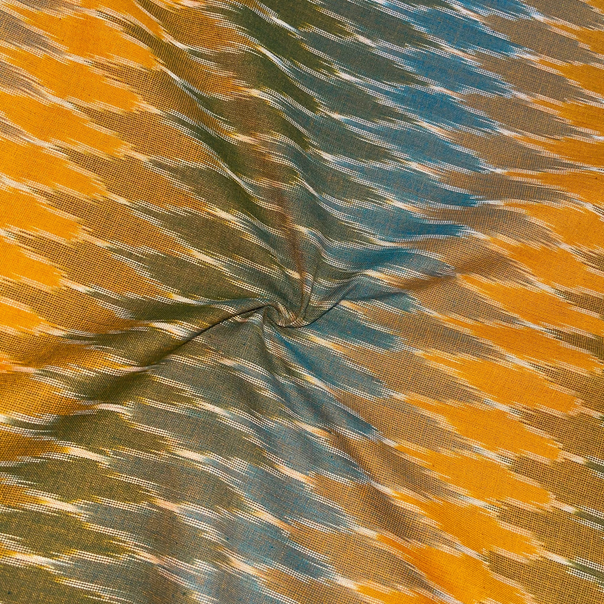 Pochampally Ikkat Cotton Fabric