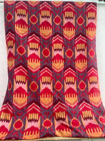 Central Asian Ikkat Fabric IKCA043
