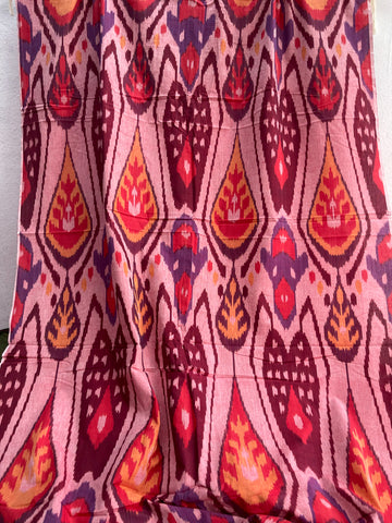CENTRAL ASIAN IKKAT COTTON FABRICS IKCA972