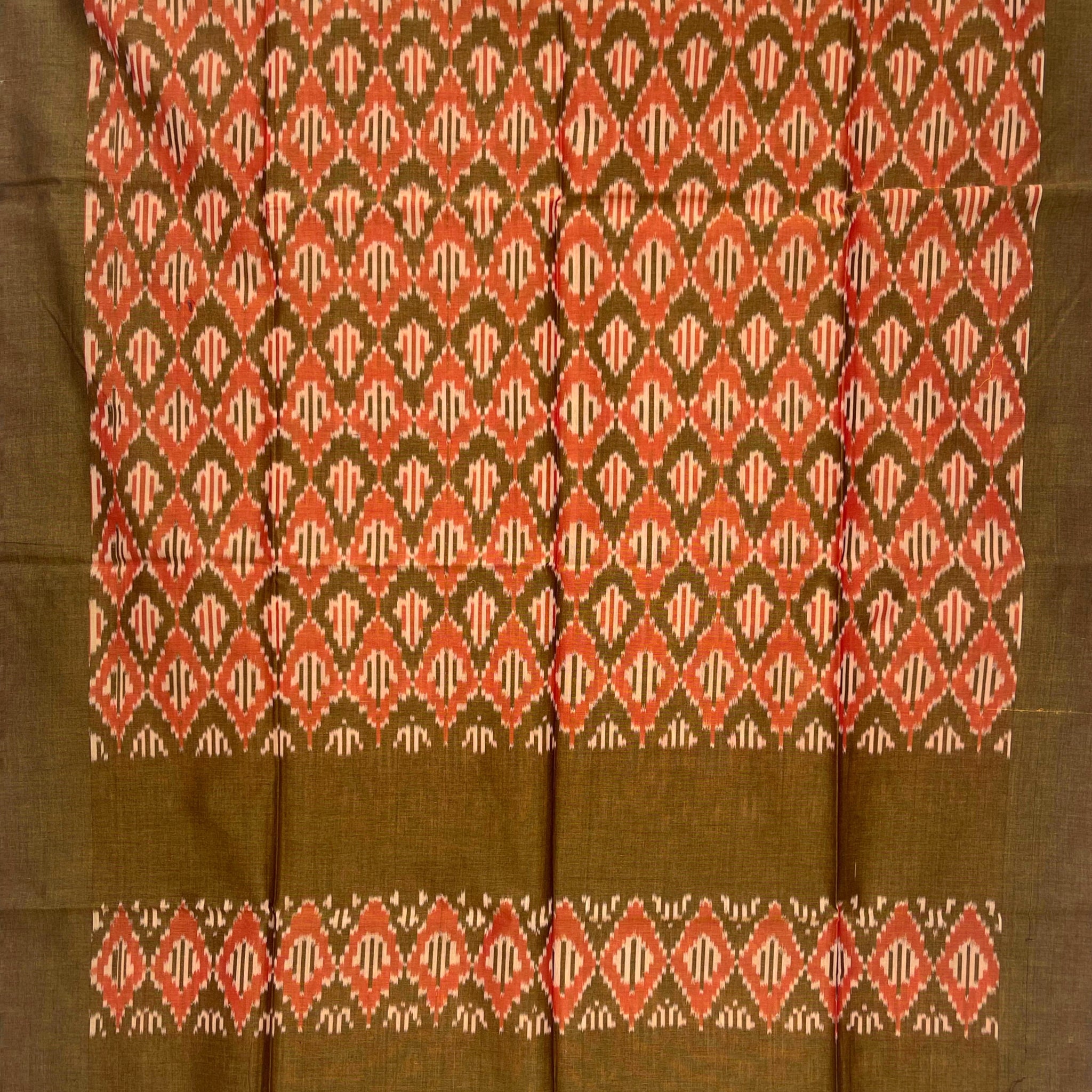 Pochampally Ikkat Cotton Duppata