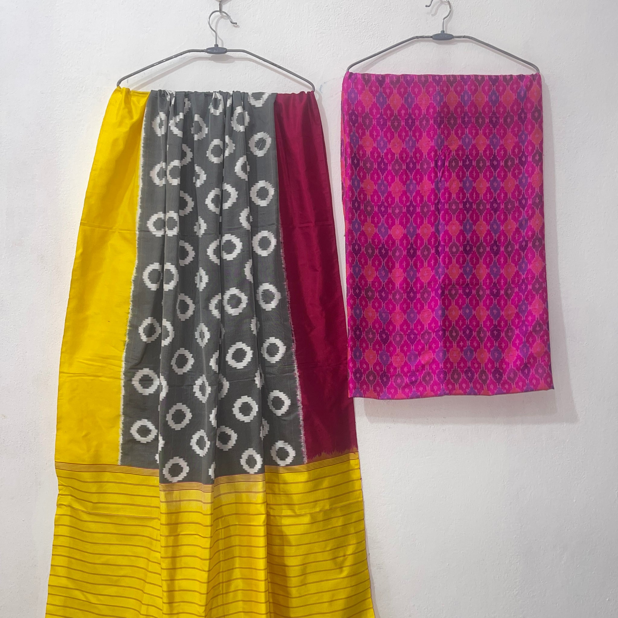 Pochampally Ikkat Silk Salwar sets