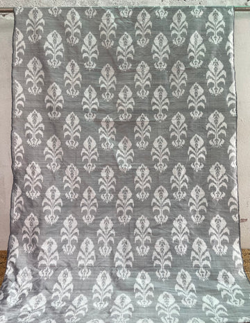 New Arrival – Central Asian Ikkat Pure Raw Silk Fabric