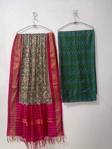 Pochampally Ikkat Silk Salwar sets