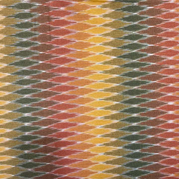 Computer Design Pochampally ikkat Cotton Fabric